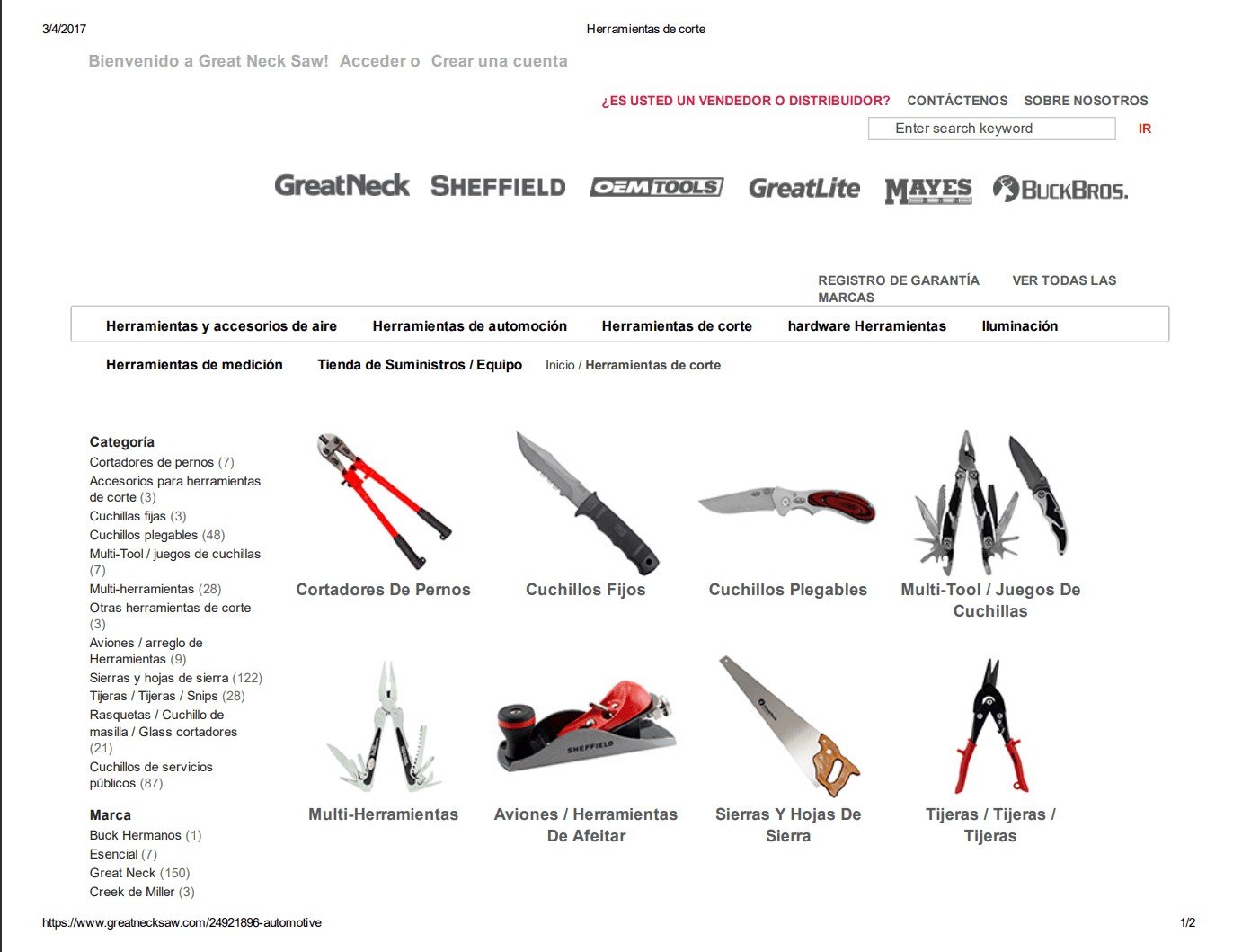 Catalogo-2017-Great-Neck-Herramientas-de-Corte