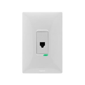 TOMA FUTURA TELF RJ11 2H SENCILLA BLANCO - LEGRAND 686565