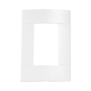 Placa modular 3 módulos con marco interno - Blanco polar - SCHNEIDER PRM44231