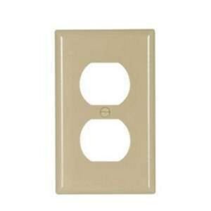 TAPA PLASTICA PARA TOMA DOBLE CAJA 2X4 5800 COOPER EATON - COOPER-EATON