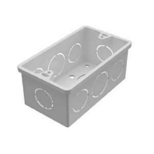 CAJA PLÁSTICA RECTANGULAR EN PVC - TRAMONTINA